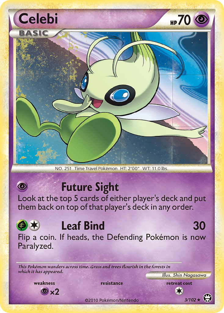 Celebi HS—Triumphant card