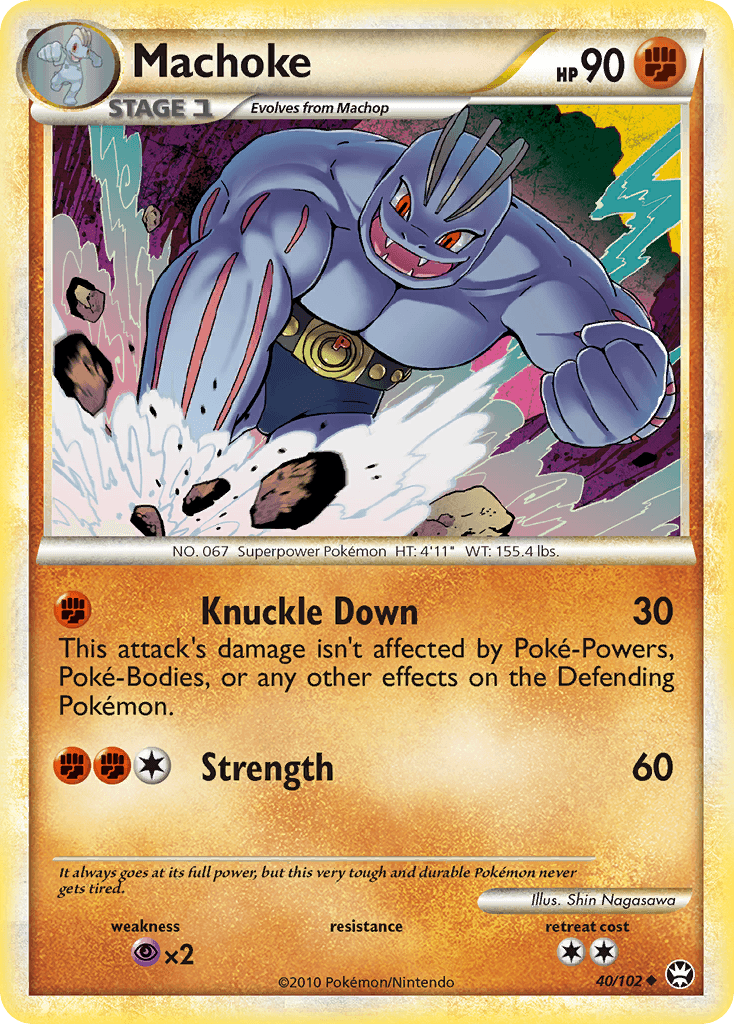 Machoke HS—Triumphant card