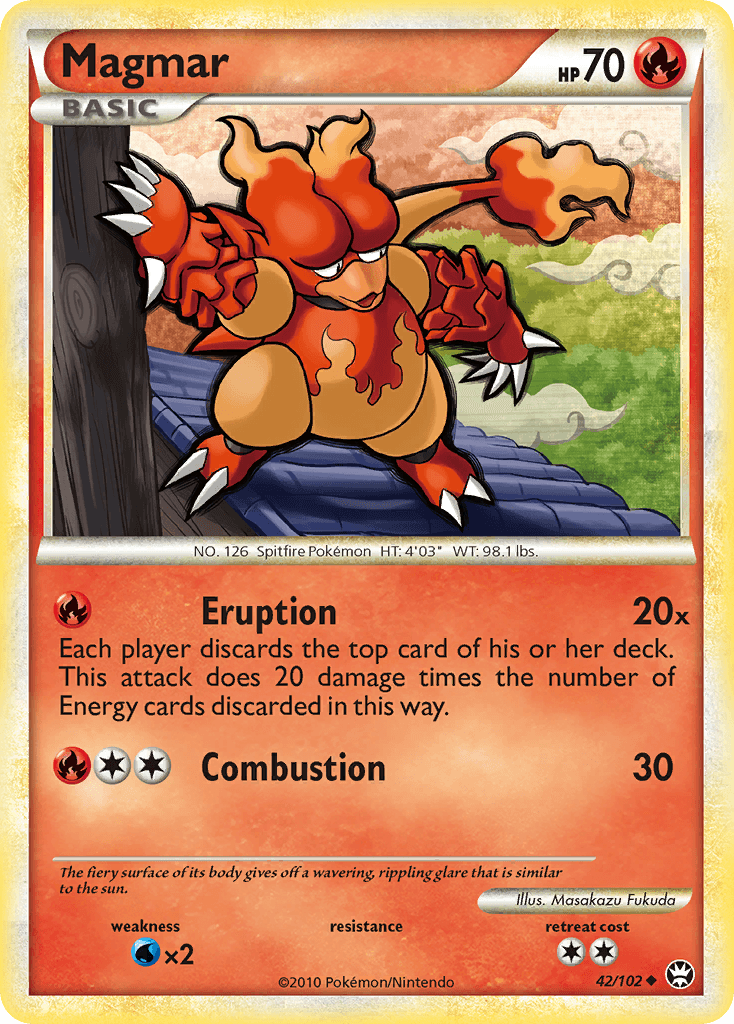 Magmar HS—Triumphant card
