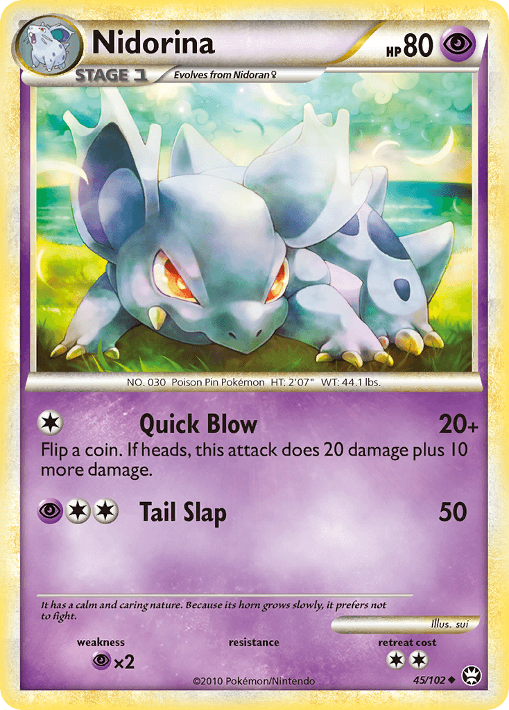 Nidorina HS—Triumphant card