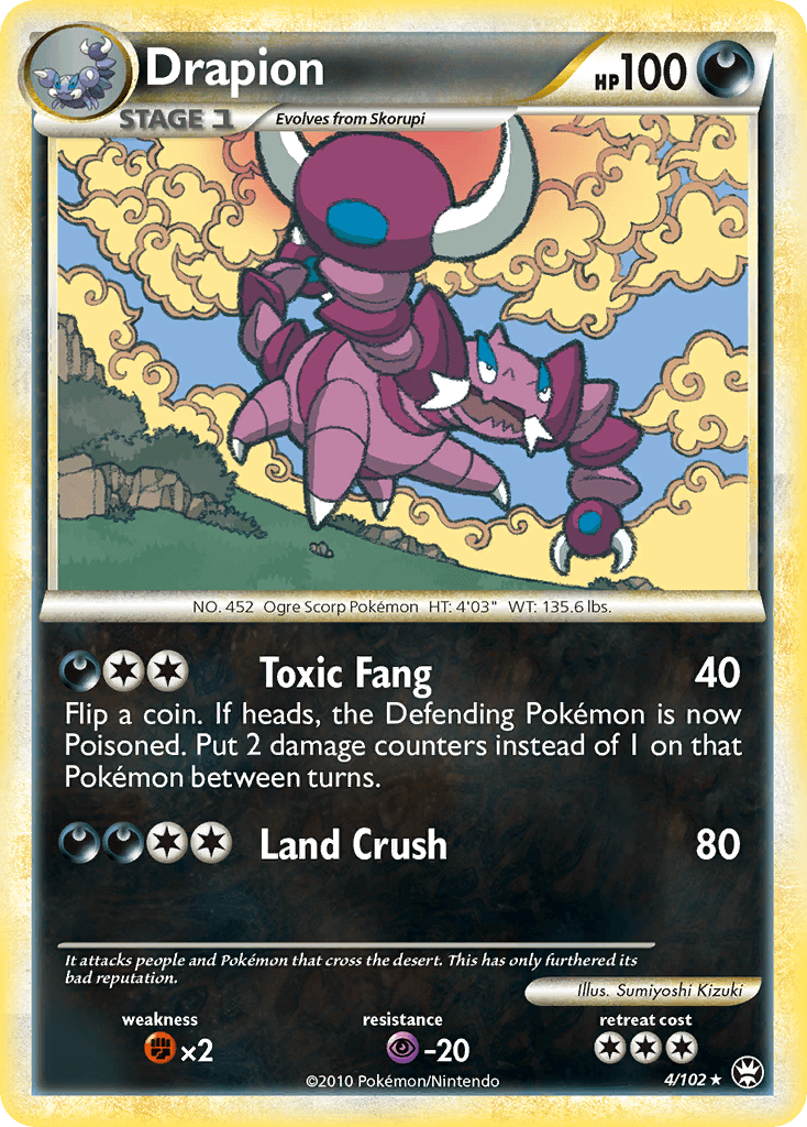 Drapion HS—Triumphant card