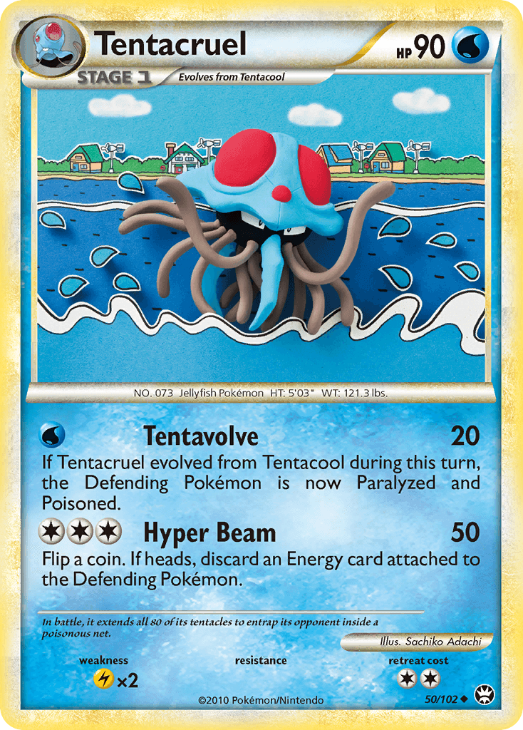 Tentacruel HS—Triumphant card