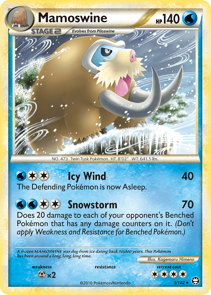 Mamoswine HS—Triumphant card