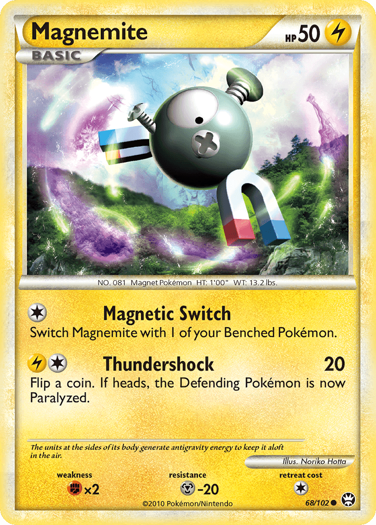 Magnemite HS—Triumphant card