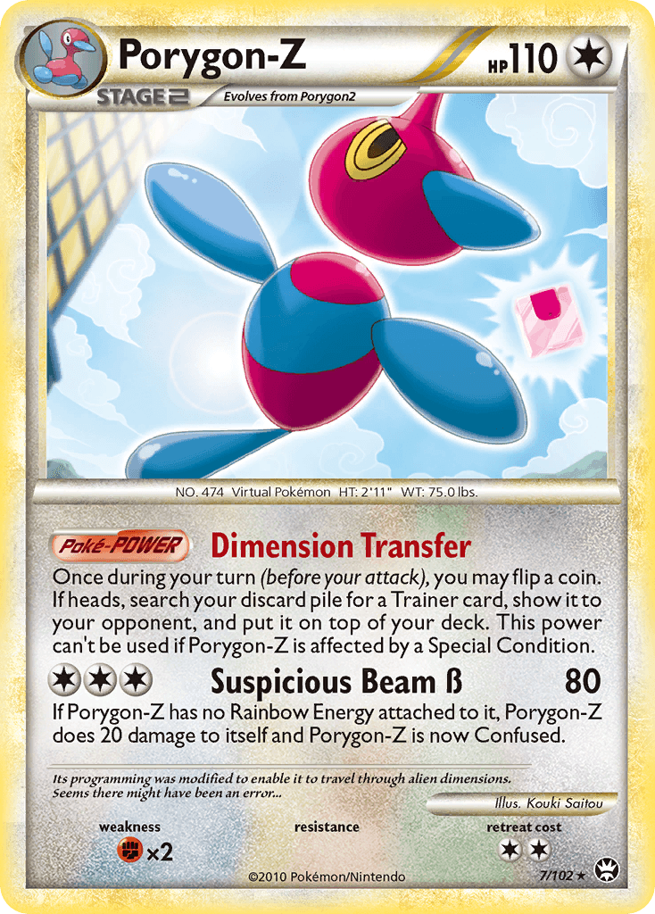 Porygon-Z HS—Triumphant card