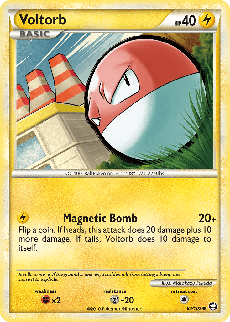 Voltorb HS—Triumphant card
