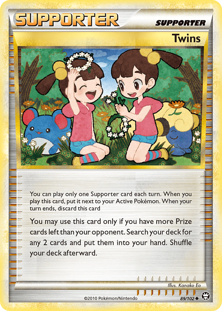 Twins HS—Triumphant card