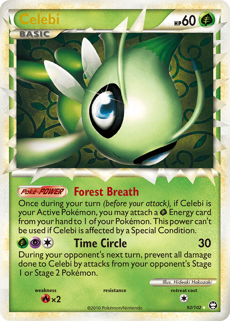 Celebi HS—Triumphant card