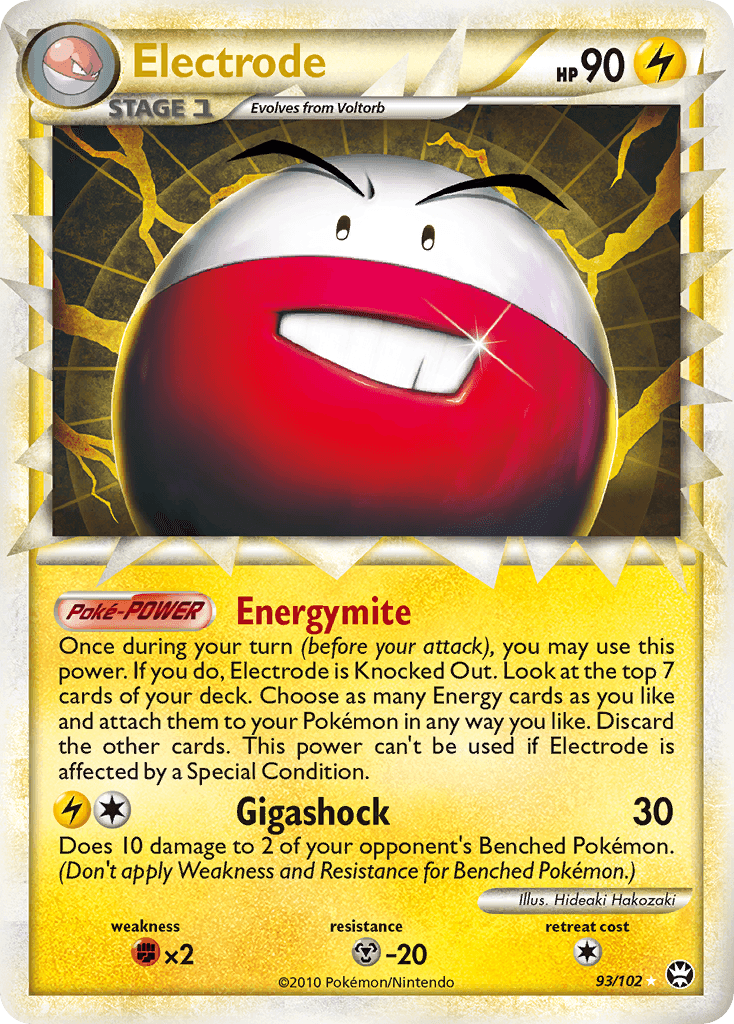 Electrode HS—Triumphant card