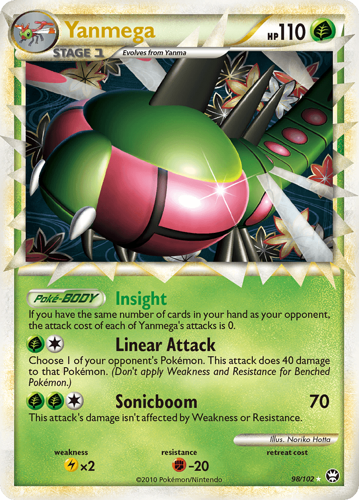 Yanmega HS—Triumphant card