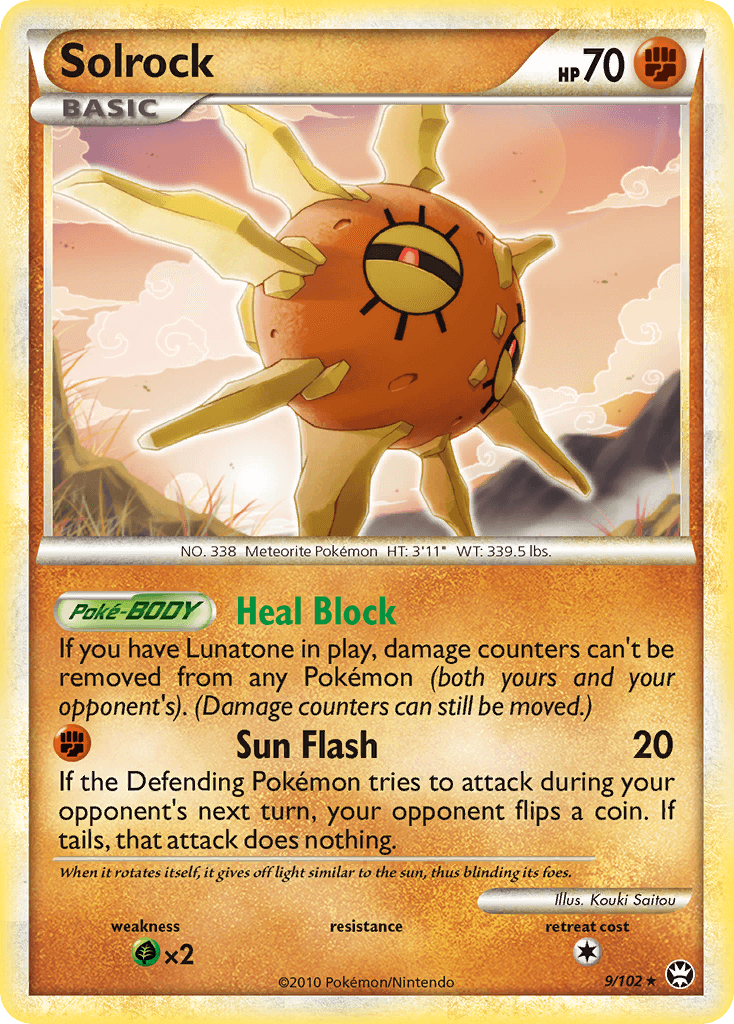 Solrock HS—Triumphant card