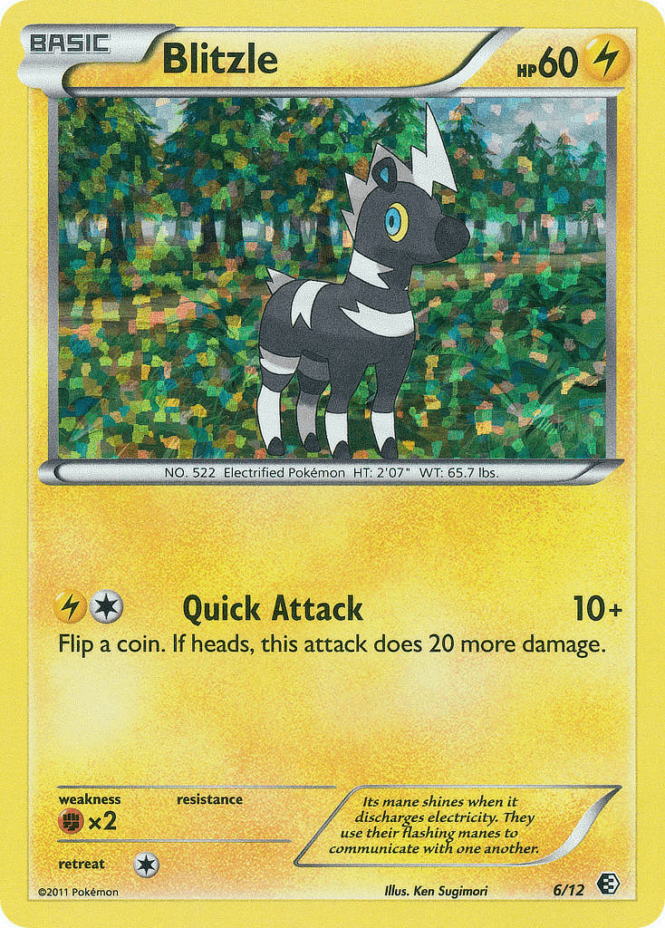 Blitzle McDonald's Collection 2011 card