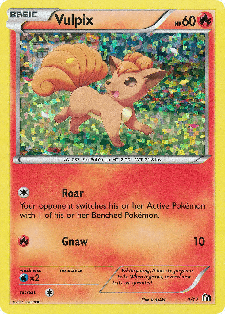 Vulpix McDonald's Collection 2016 card