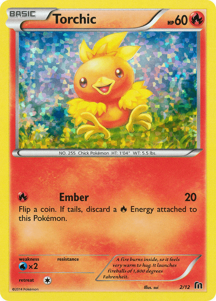 Torchic McDonald's Collection 2016 card