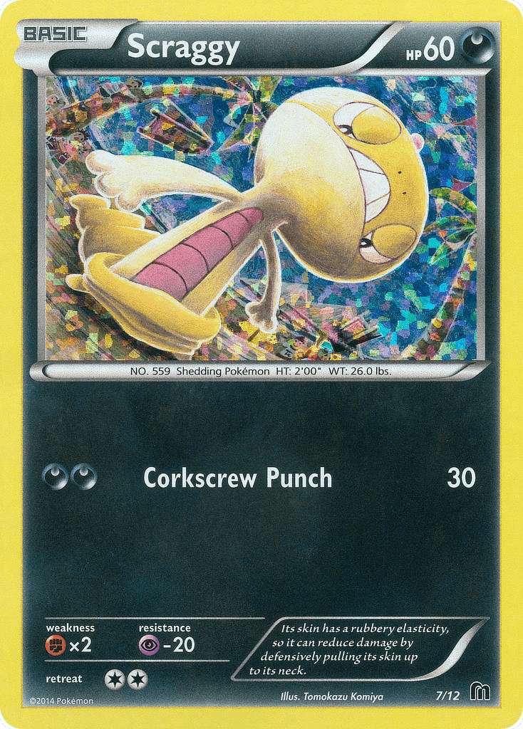 Scraggy McDonald's Collection 2016 card