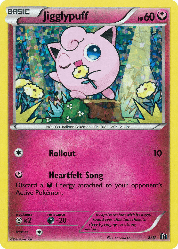 Jigglypuff McDonald's Collection 2016 card