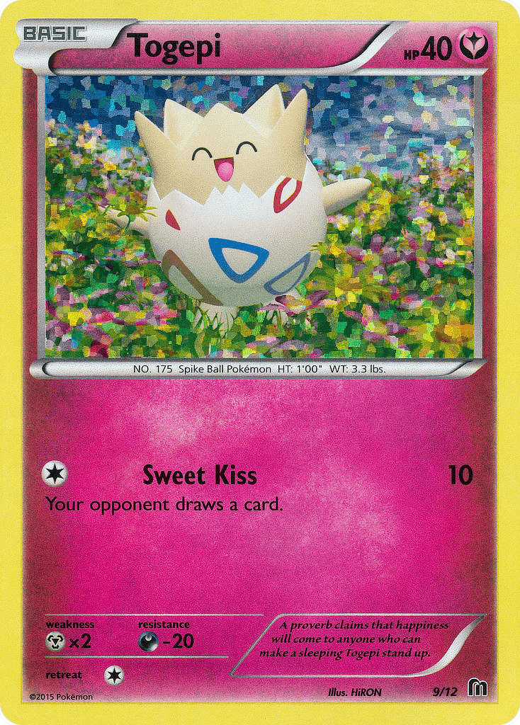 Togepi McDonald's Collection 2016 card