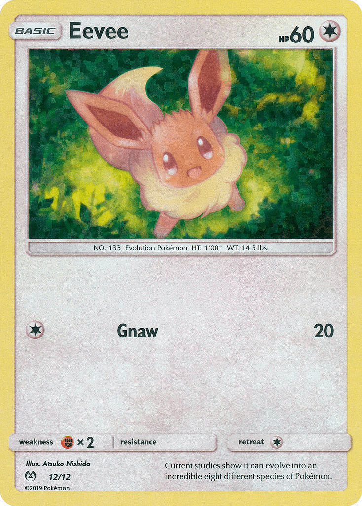 Eevee McDonald's Collection 2019 card