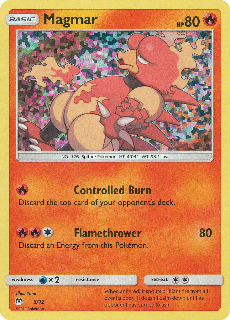 Magmar McDonald's Collection 2019 card