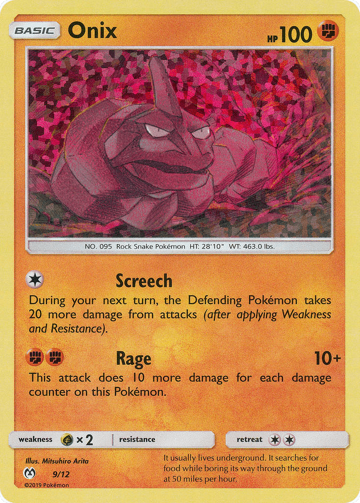 Onix McDonald's Collection 2019 card