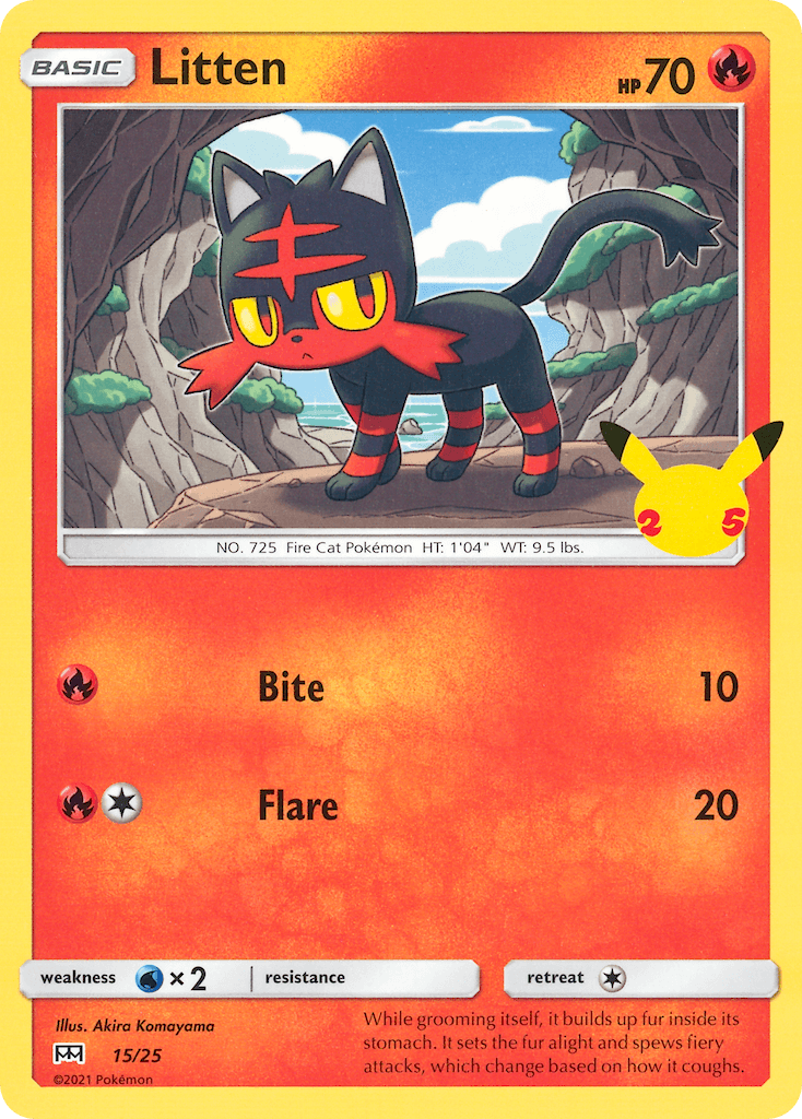 Litten McDonald's Collection 2021 card