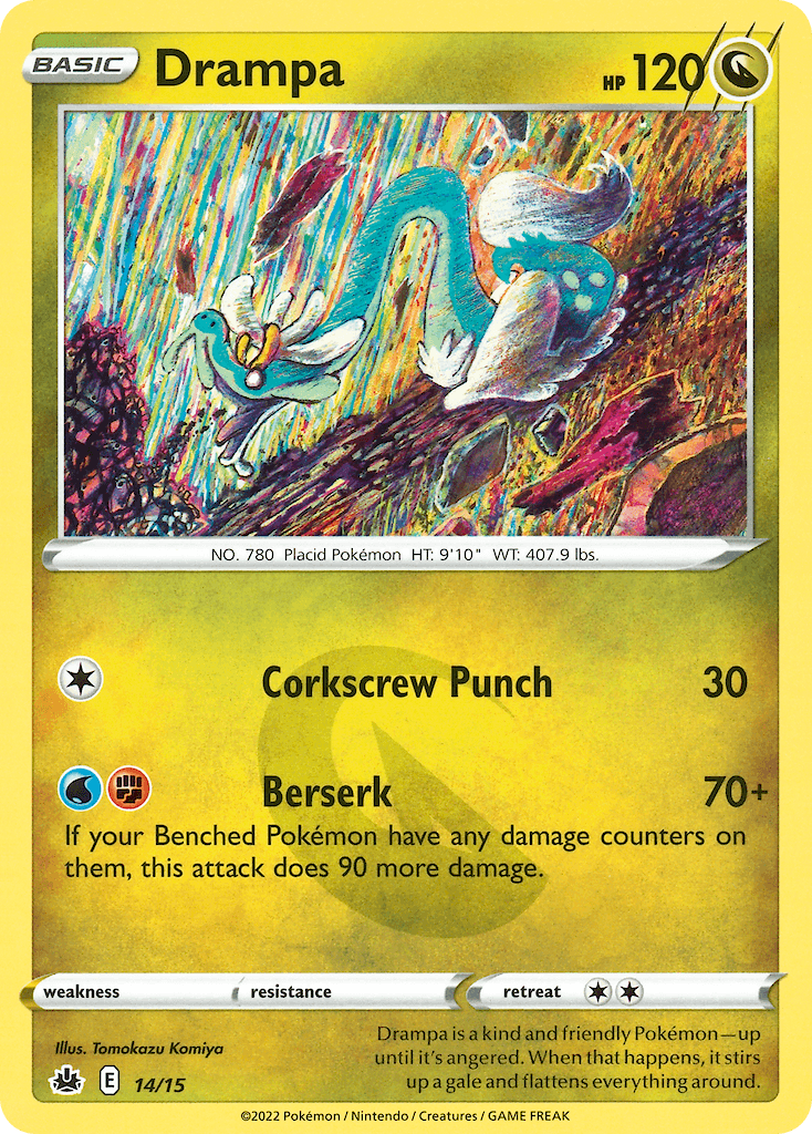 Drampa McDonald's Collection 2022 card