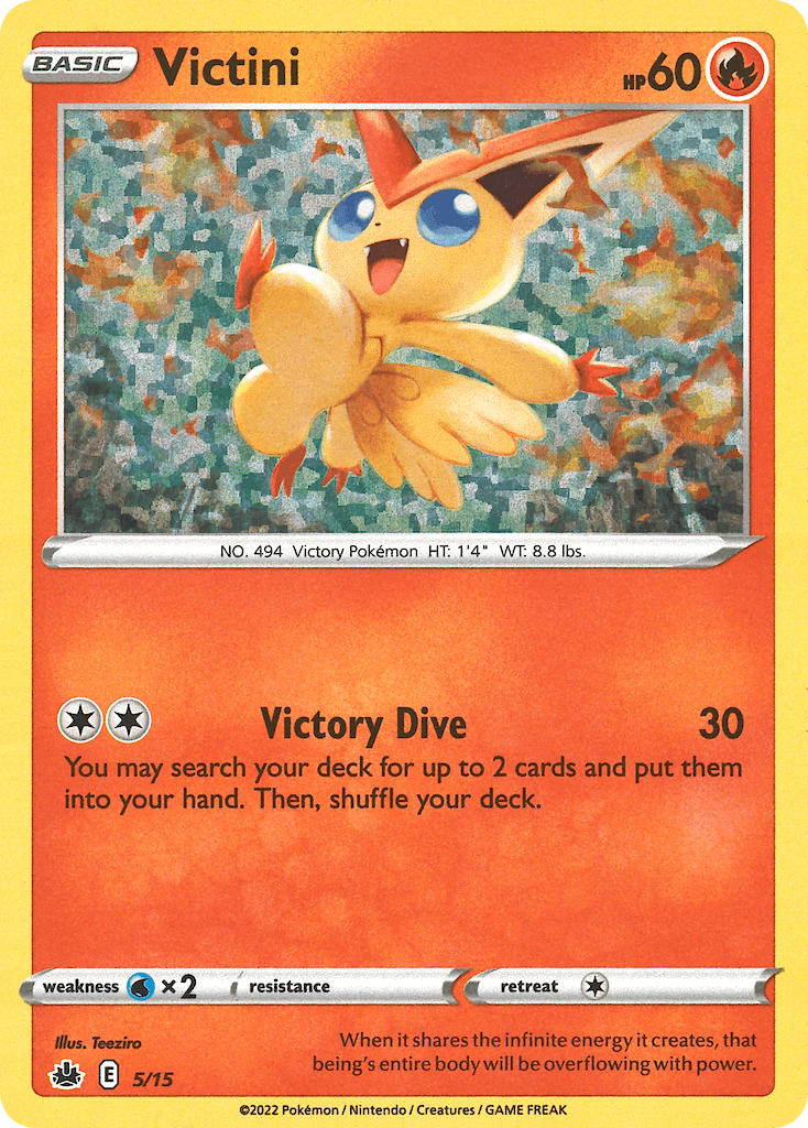 Victini McDonald's Collection 2022 card