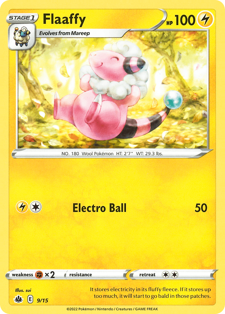Flaaffy McDonald's Collection 2022 card