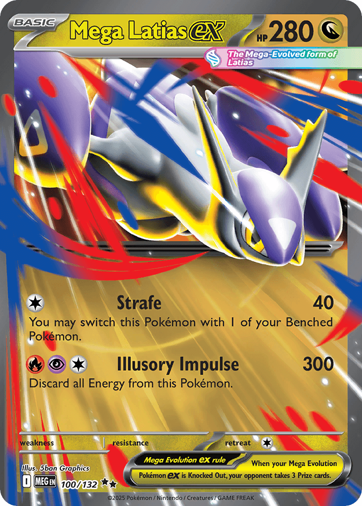 Mega Latias ex Mega Evolution card