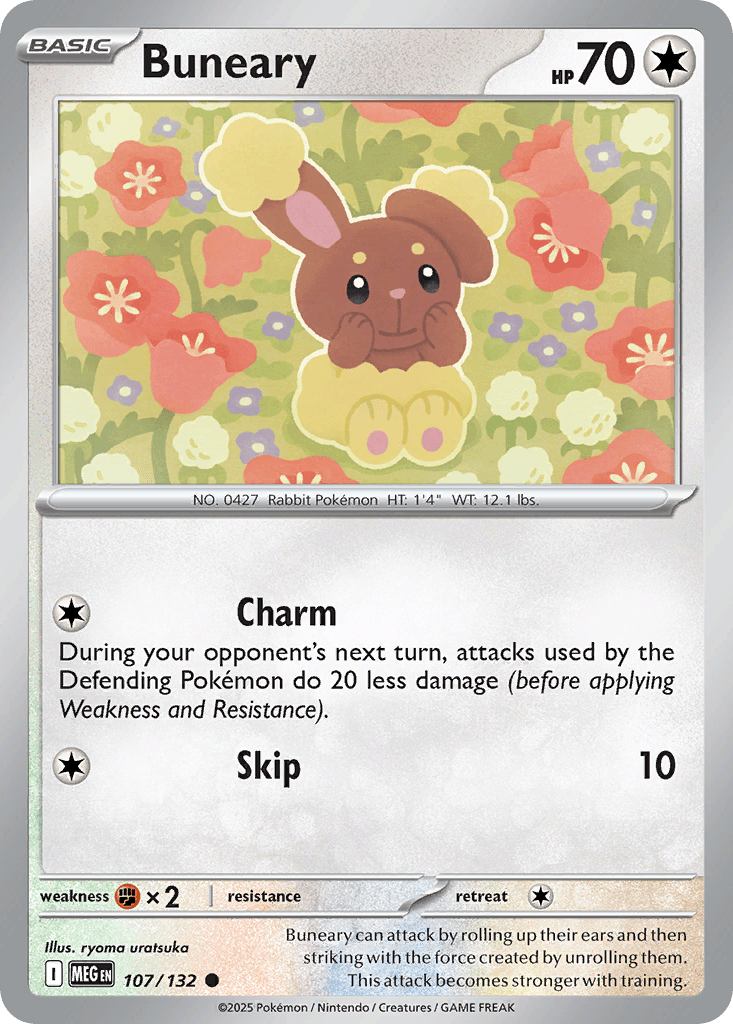 Buneary Mega Evolution card