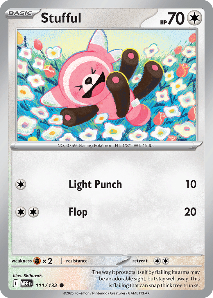 Stufful 寶可夢 card