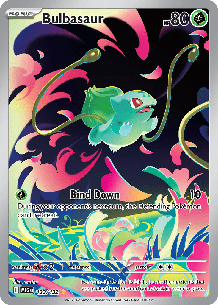 Bulbasaur 宝可梦 card
