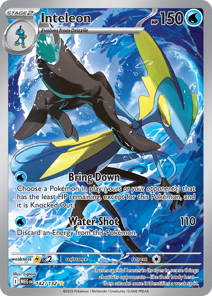 Inteleon 寶可夢 card