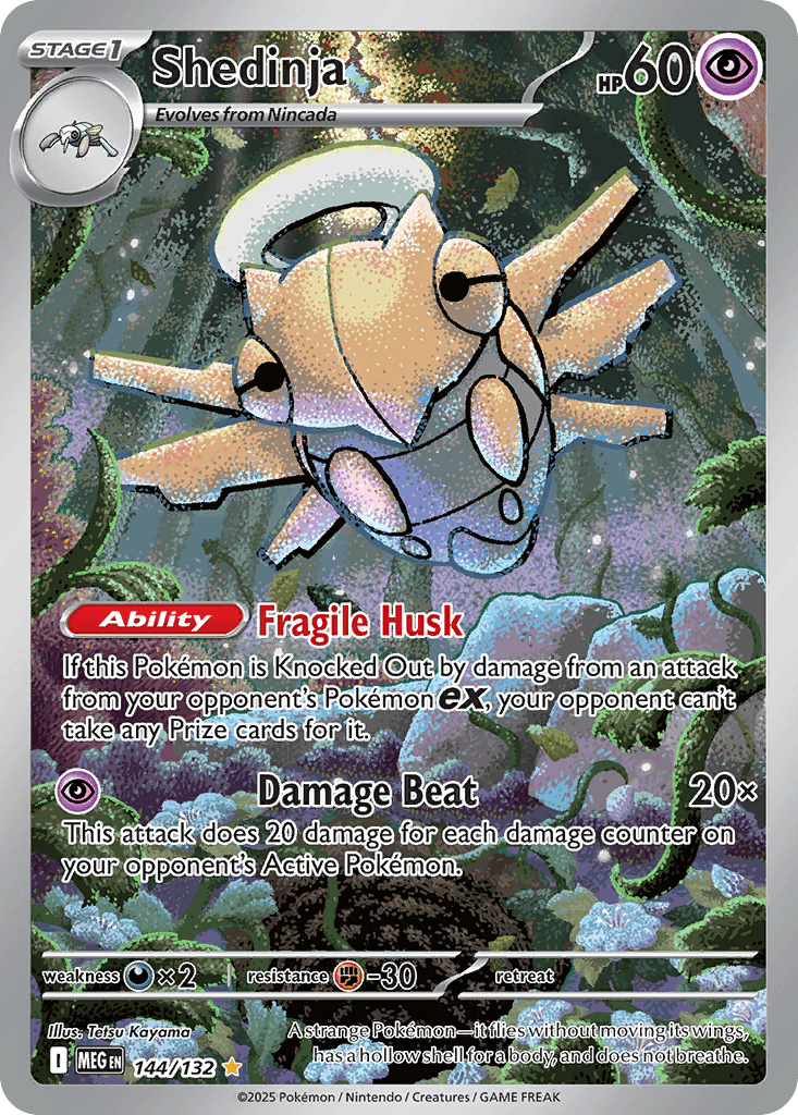 Shedinja Mega Evolution card