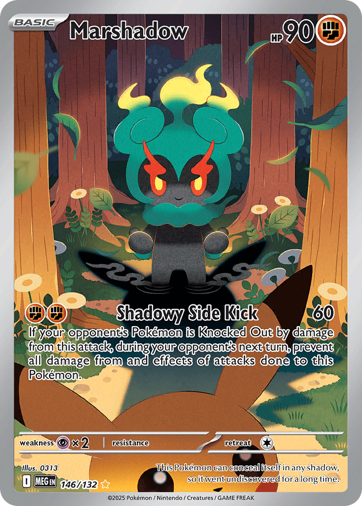 Marshadow Mega Evolution card