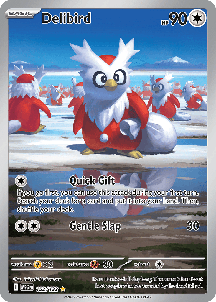 Delibird 寶可夢 card