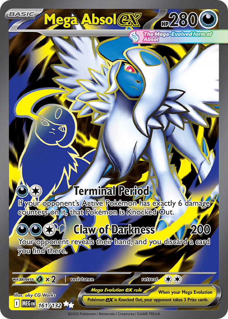 Mega Absol ex Mega Evolution card