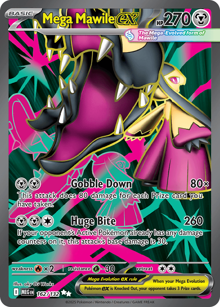 Mega Mawile ex Mega Evolution card