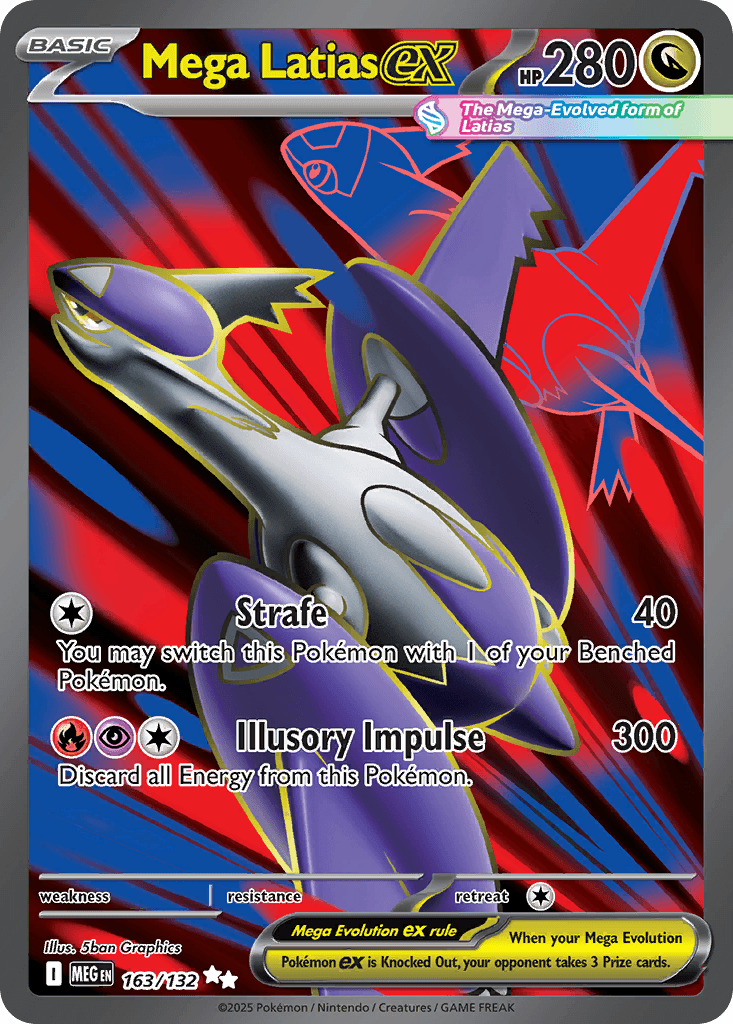 Mega Latias ex Mega Evolution card