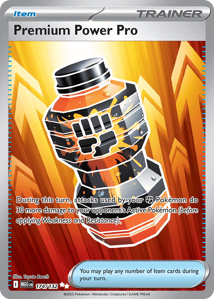 Premium Power Pro Mega Evolution card
