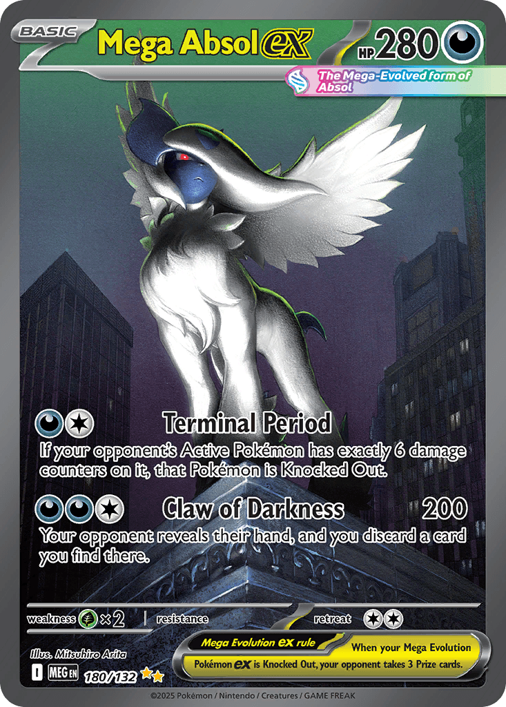 Mega Absol ex Mega Evolution card