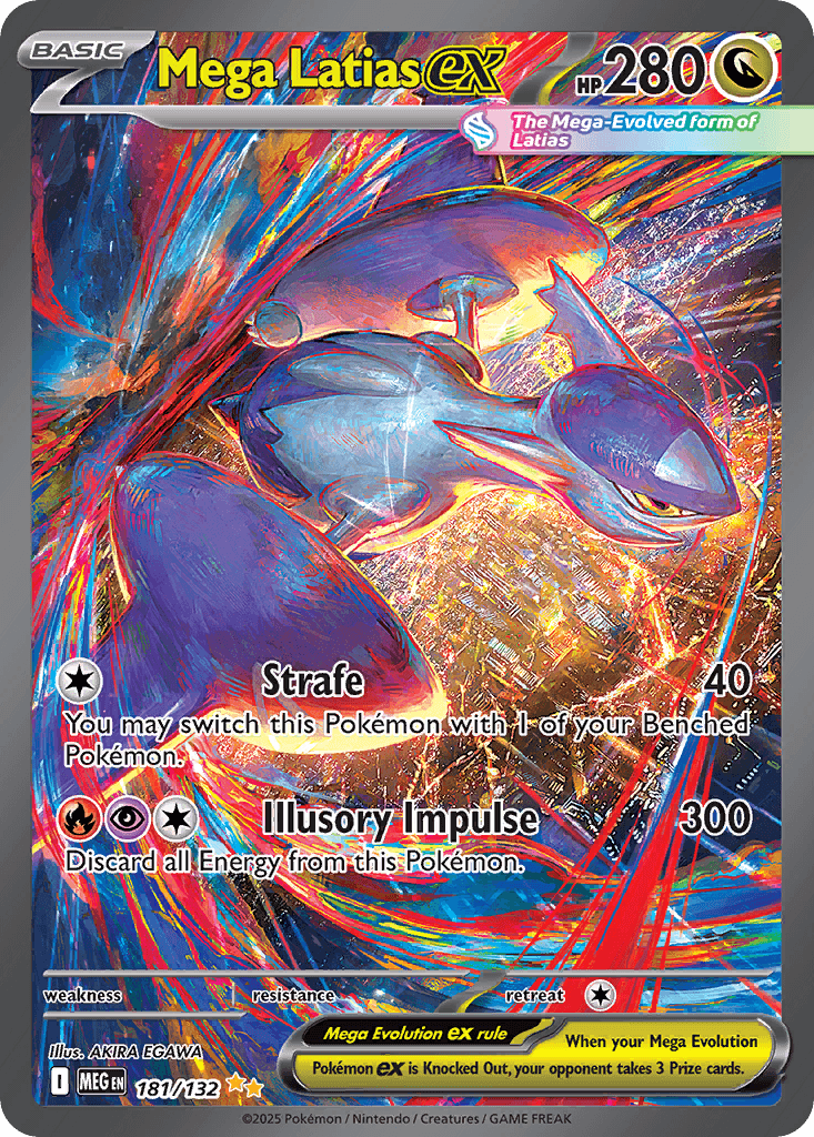 Mega Latias ex Mega Evolution card