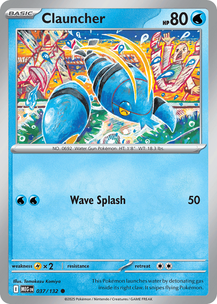 Clauncher Mega Evolution card