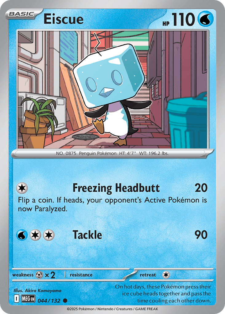 Eiscue 寶可夢 card