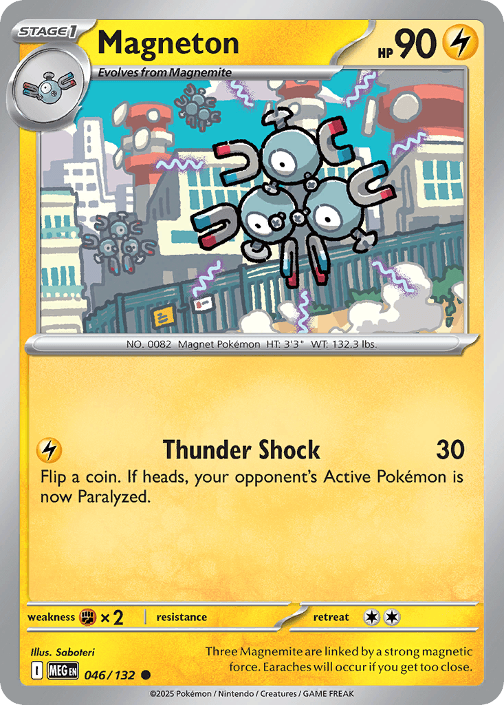 Magneton Mega Evolution card