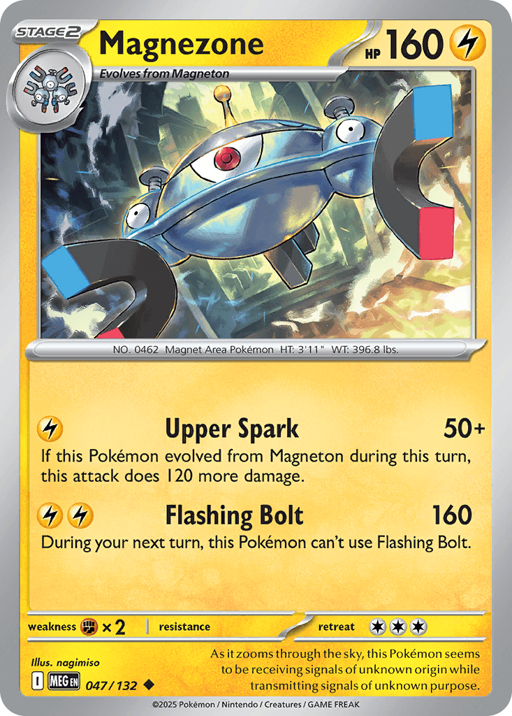 Magnezone Mega Evolution card