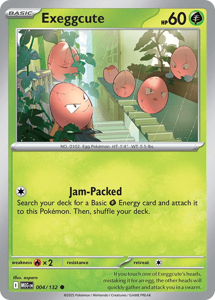 Exeggcute 寶可夢 card