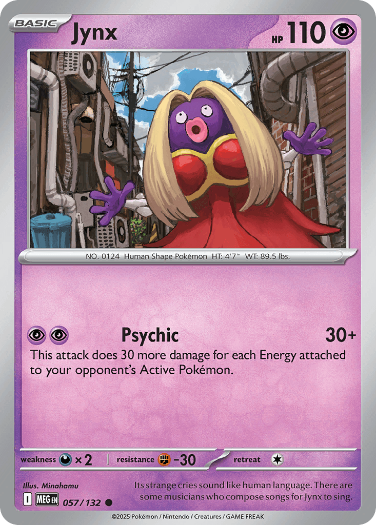 Jynx Mega Evolution card