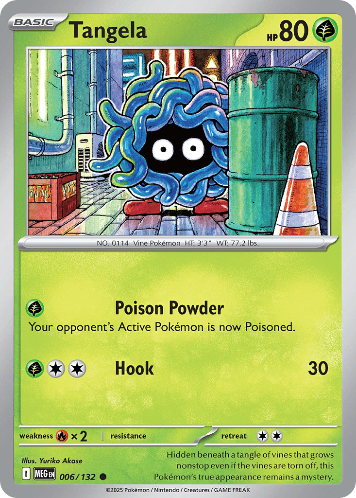 Tangela Mega Evolution card