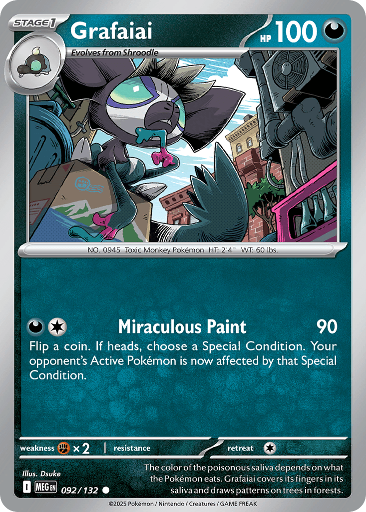 Grafaiai Mega Evolution card